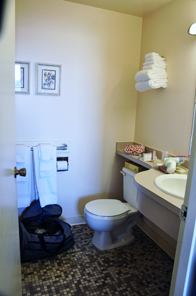washroom in hotel
